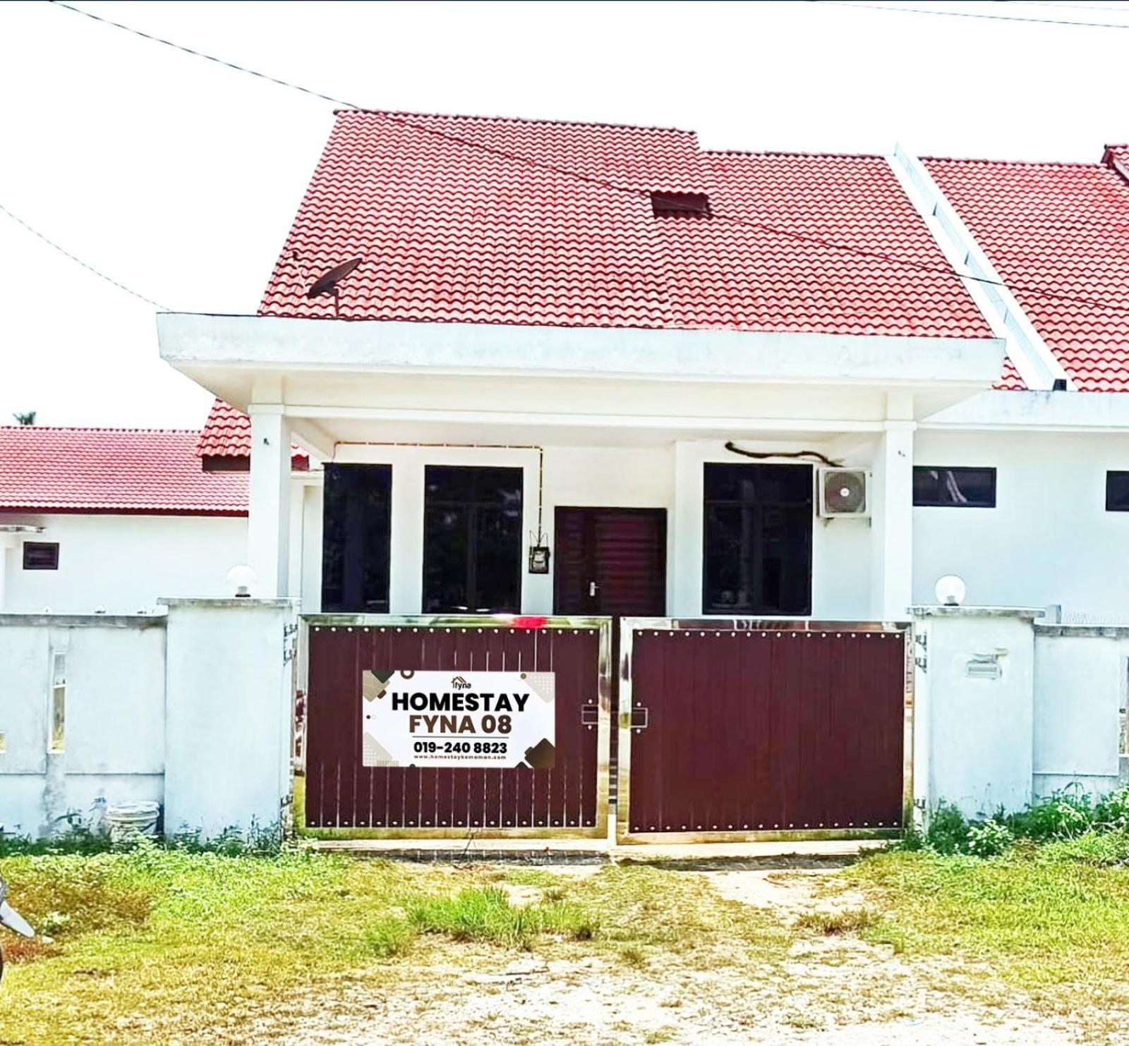 Homestay Kemaman Fyna08 Semi-D, 4 Bedrooms Dekat Pantai كِجال المظهر الخارجي الصورة